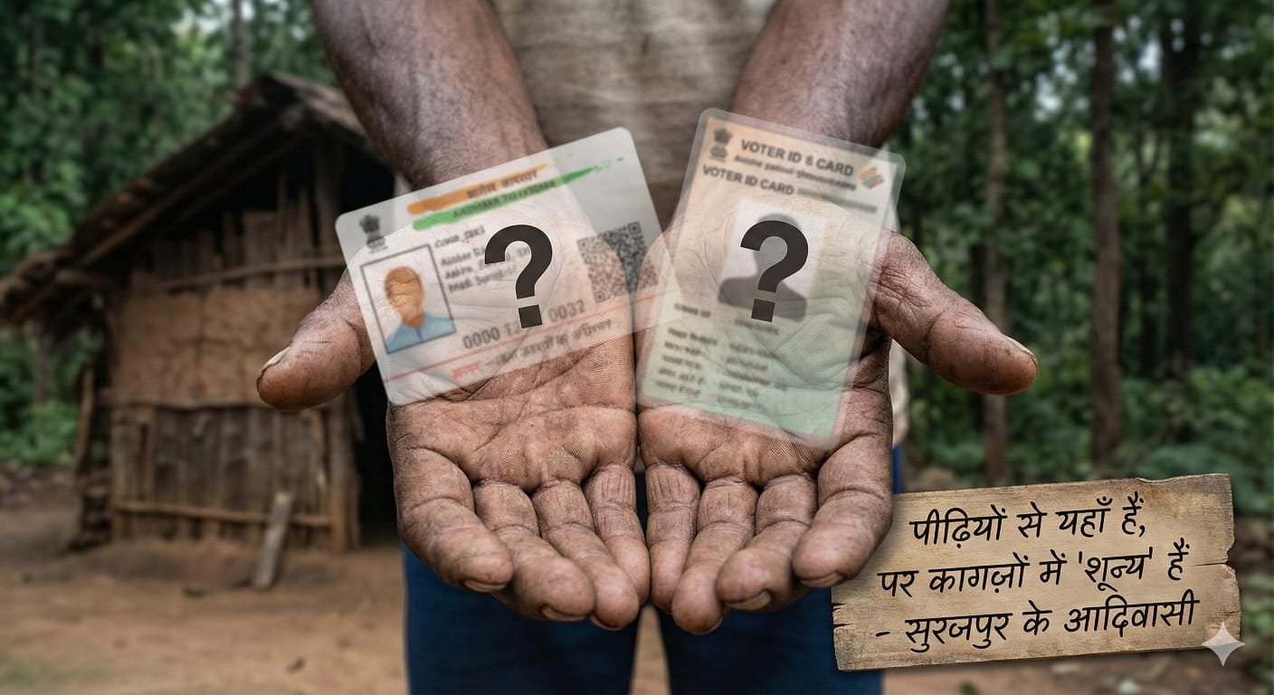 प्रेमनगर के पण्डो, धनुहार अब भी &lsquo;बिना पहचान&rsquo; क्या अपने ही देश में गैर नागरिक ?